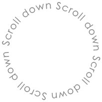 Circle of scroll down